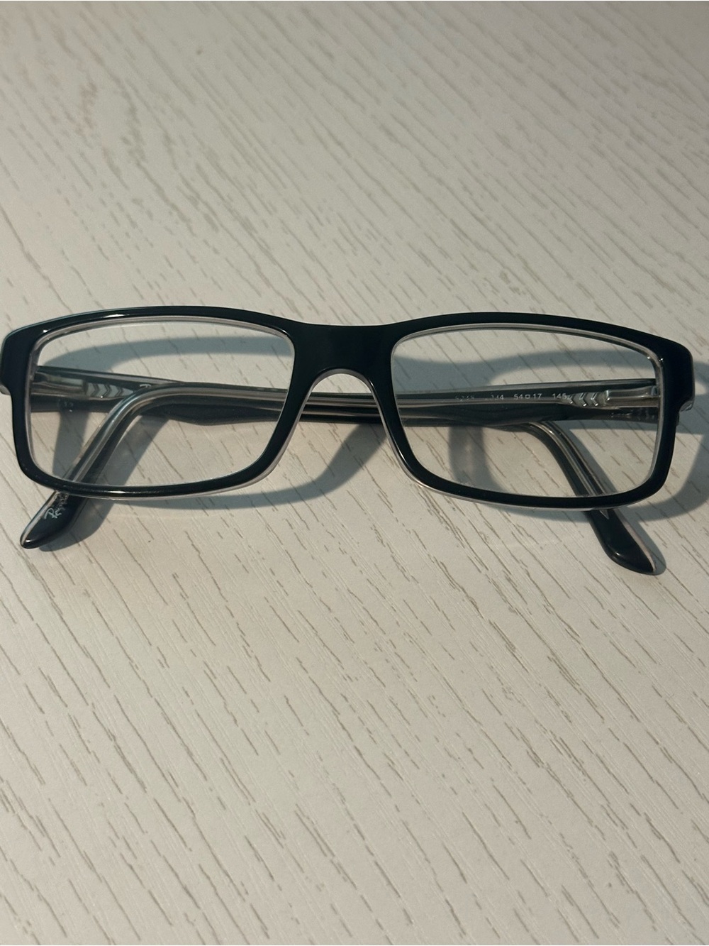 Ray-Ban Black Rectangular Eyeglass Frames
